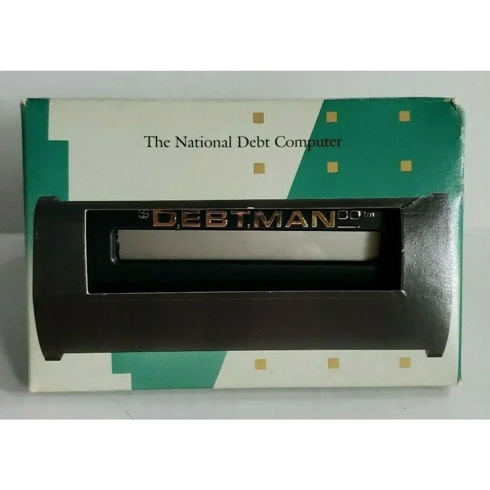 Vintage US Debt Counter Debt.Man .00 Vintage Old‎ New Stock in box U106